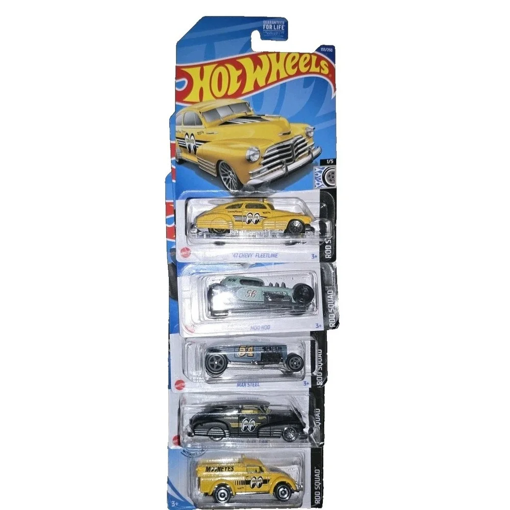New 2017, 2021  47 Chevy Mod Volkswagen Beetle Pickup Max Steel Lot Of 5